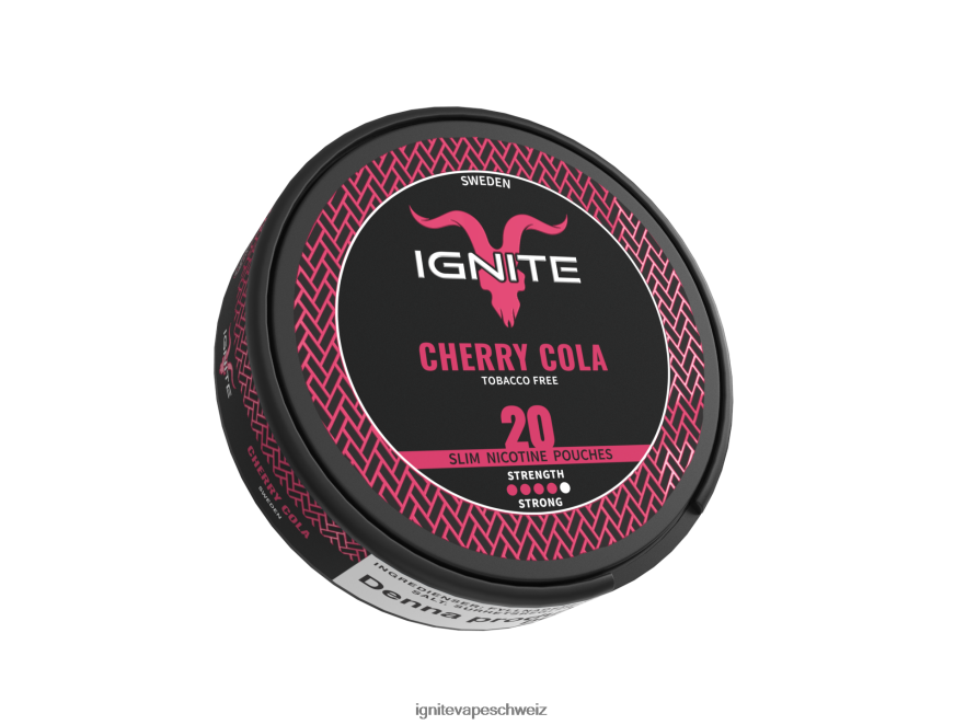 IGNITE Disposable Vape Review - IGNITE Nikotinbeutel Kirschcola 462HF4169