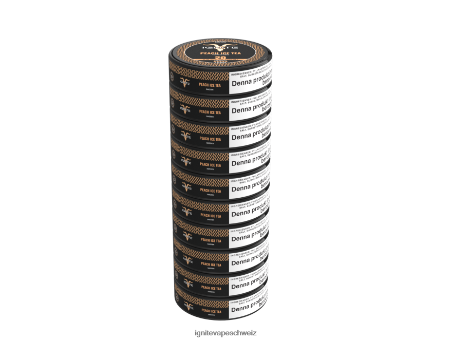 IGNITE Vape Kaufen - IGNITE Nikotinbeutel 10er-Pack Pfirsich-Eistee 462HF4184