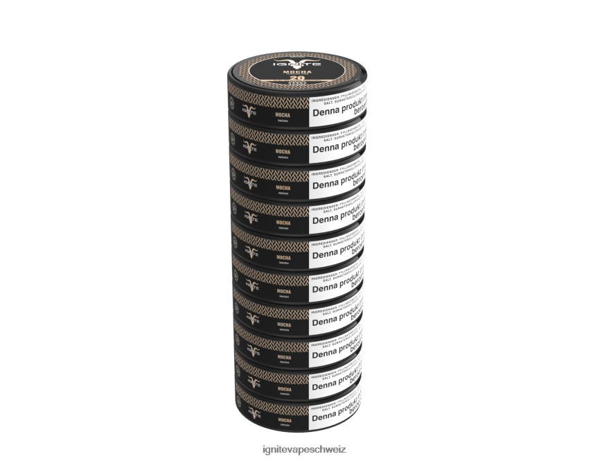 IGNITE Vape Online - IGNITE Nikotinbeutel 10er-Pack Mokka 462HF4186