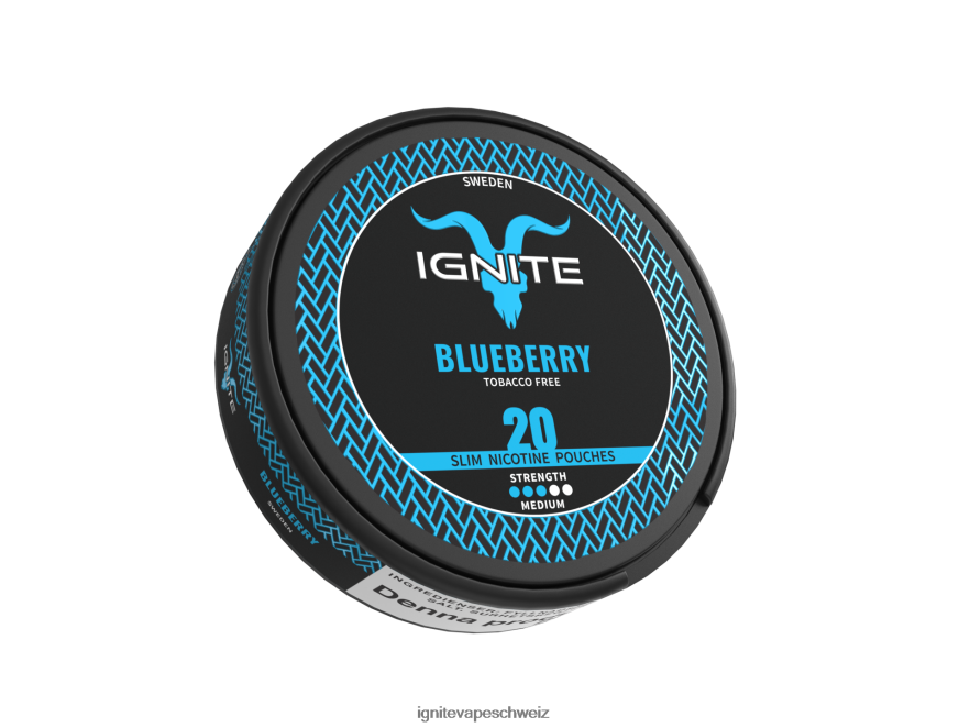 IGNITE Zigaretten - IGNITE Nikotinbeutel Blaubeere 462HF4165