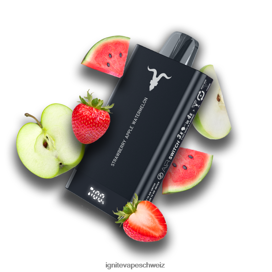 IGNITE Vape Online - IGNITE V150 Vape-Stift Erdbeer-Apfel-Wassermelone 462HF476