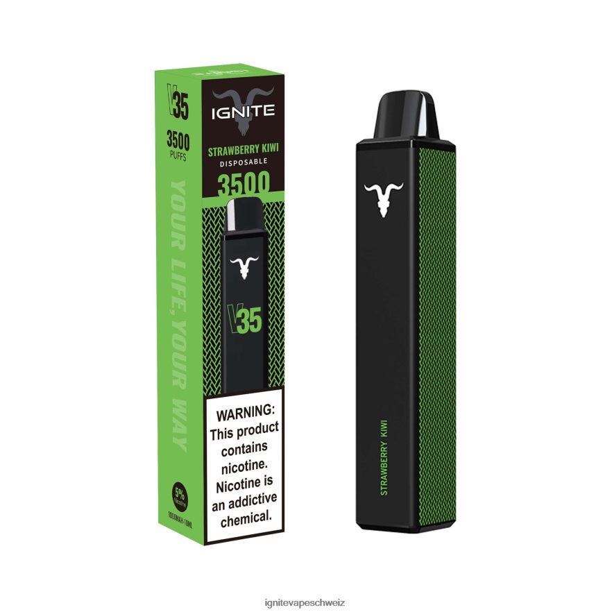 IGNITE Disposable Vape - IGNITE V35 Vape-Stift Erdbeer-Kiwi 462HF4138