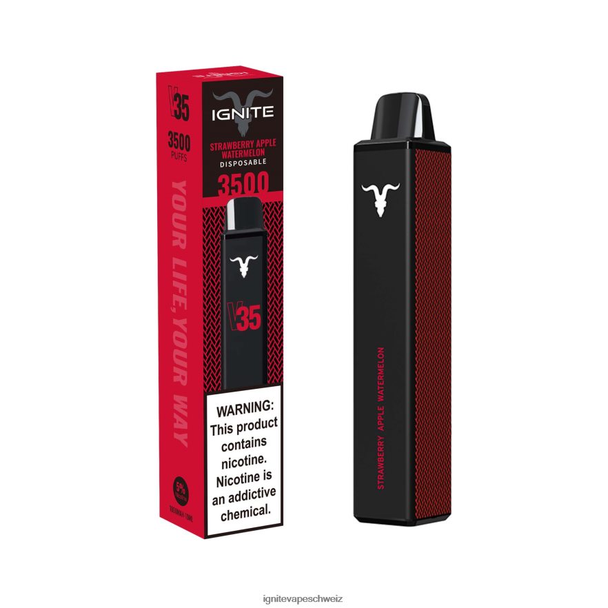 IGNITE Disposable Vape - IGNITE V35 Vape-Stift Erdbeer-Kiwi 462HF4138