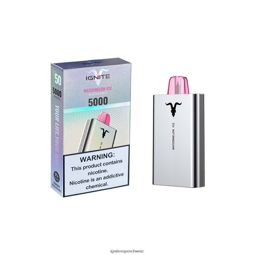 IGNITE Zürich - IGNITE V50 Vape-Stift Wassermeloneneis 462HF4163