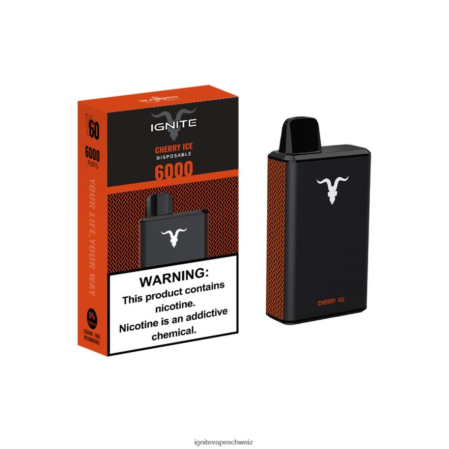 IGNITE Vape Schweiz - IGNITE V60 Vape-Stift Kirscheis 462HF431