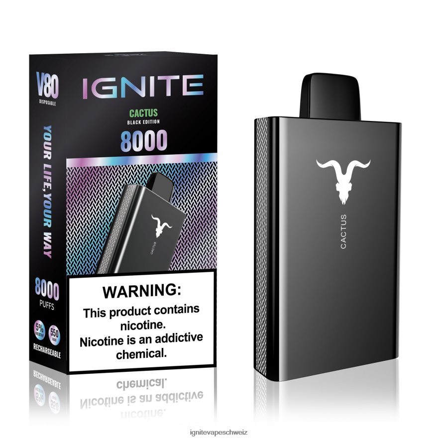 IGNITE Vape Schweiz - IGNITE V80 Vape-Stift Erdbeer-Kiwi 462HF451