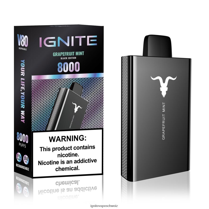 IGNITE Vape Schweiz - IGNITE V80 Vape-Stift Erdbeer-Kiwi 462HF451